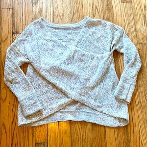 COPY - Derek Lamb light weight criss cross sweater
